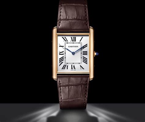 montre cartier homme rectangulaire|cartier montres de luxe.